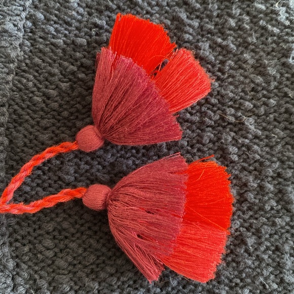 Tommy Bahama Eden Bay Tassel Tunic Beach Sweater embroidered tassel ties Size M - Picture 7 of 16